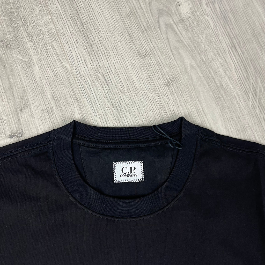 CP Company Stamp T-Shirt - Black Ironleague