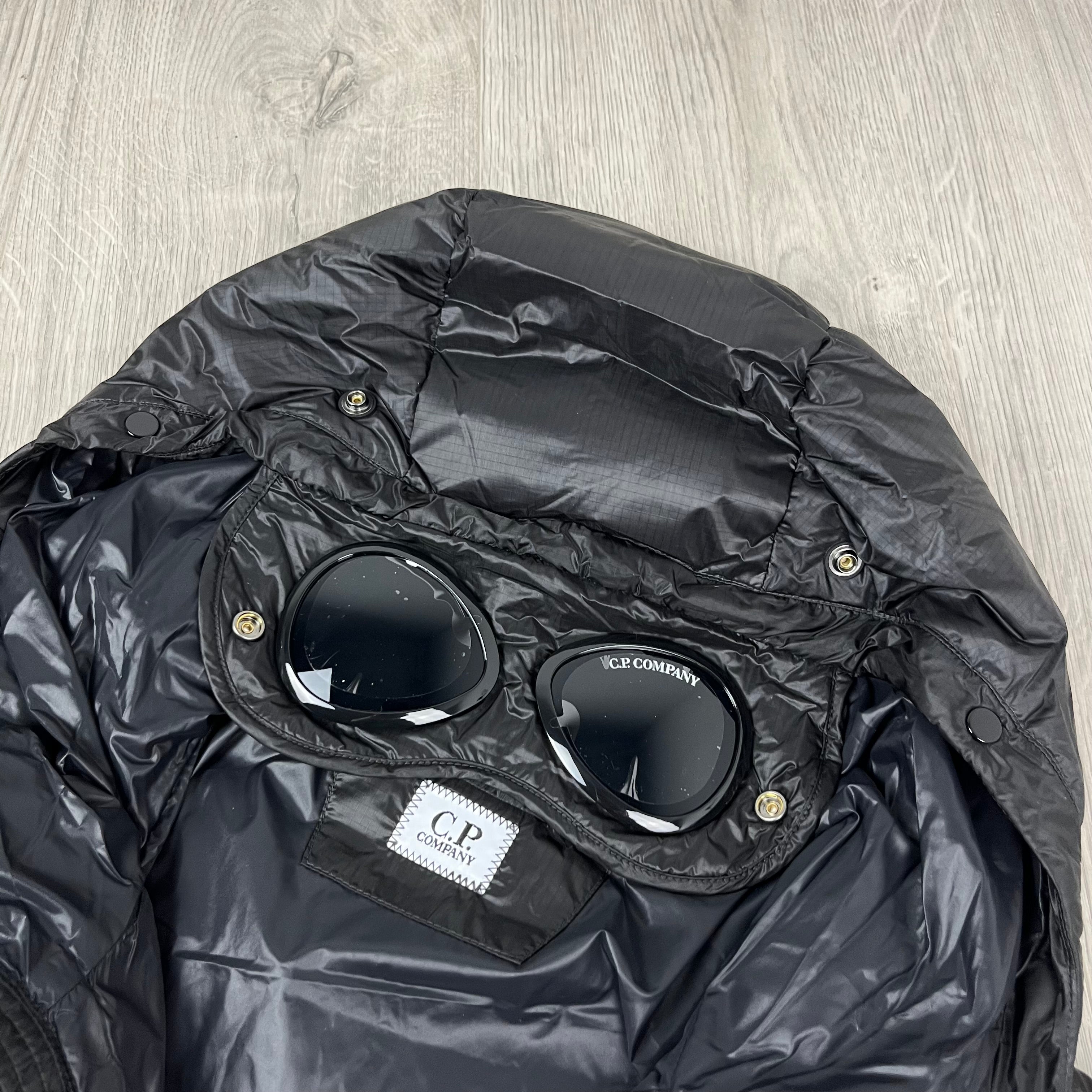 CP Company DD Goggle Jacket - Black Ironleague