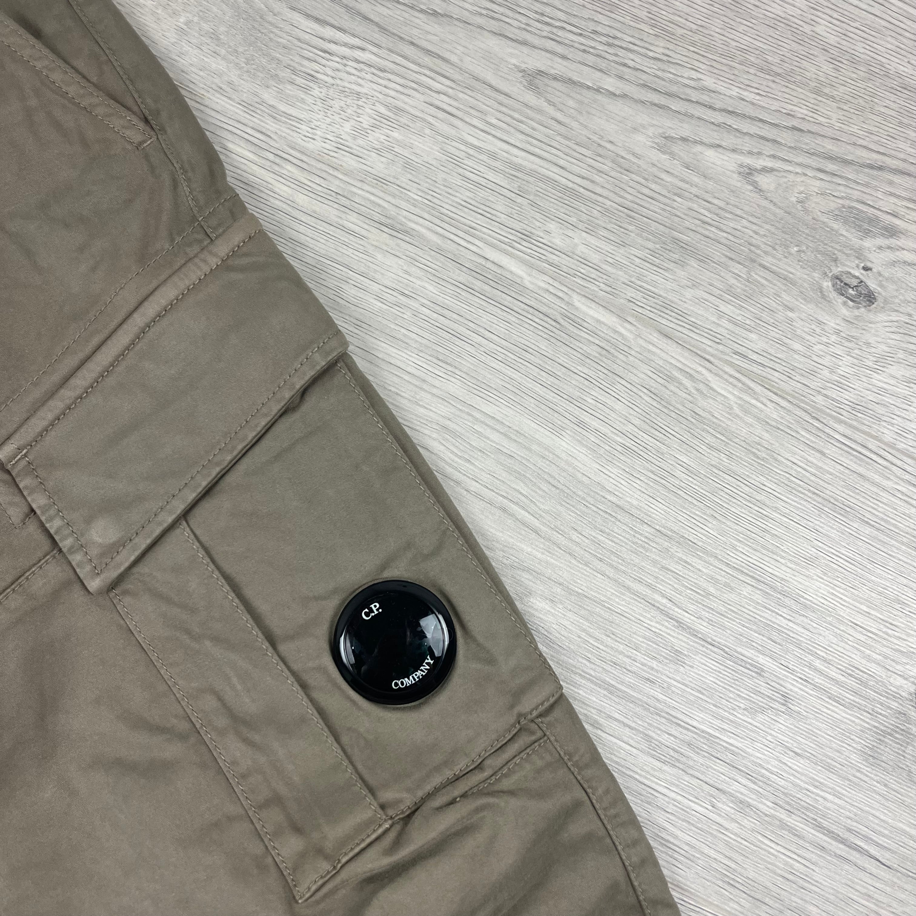 CP Company Cargo Trousers - Walnut Ironleague