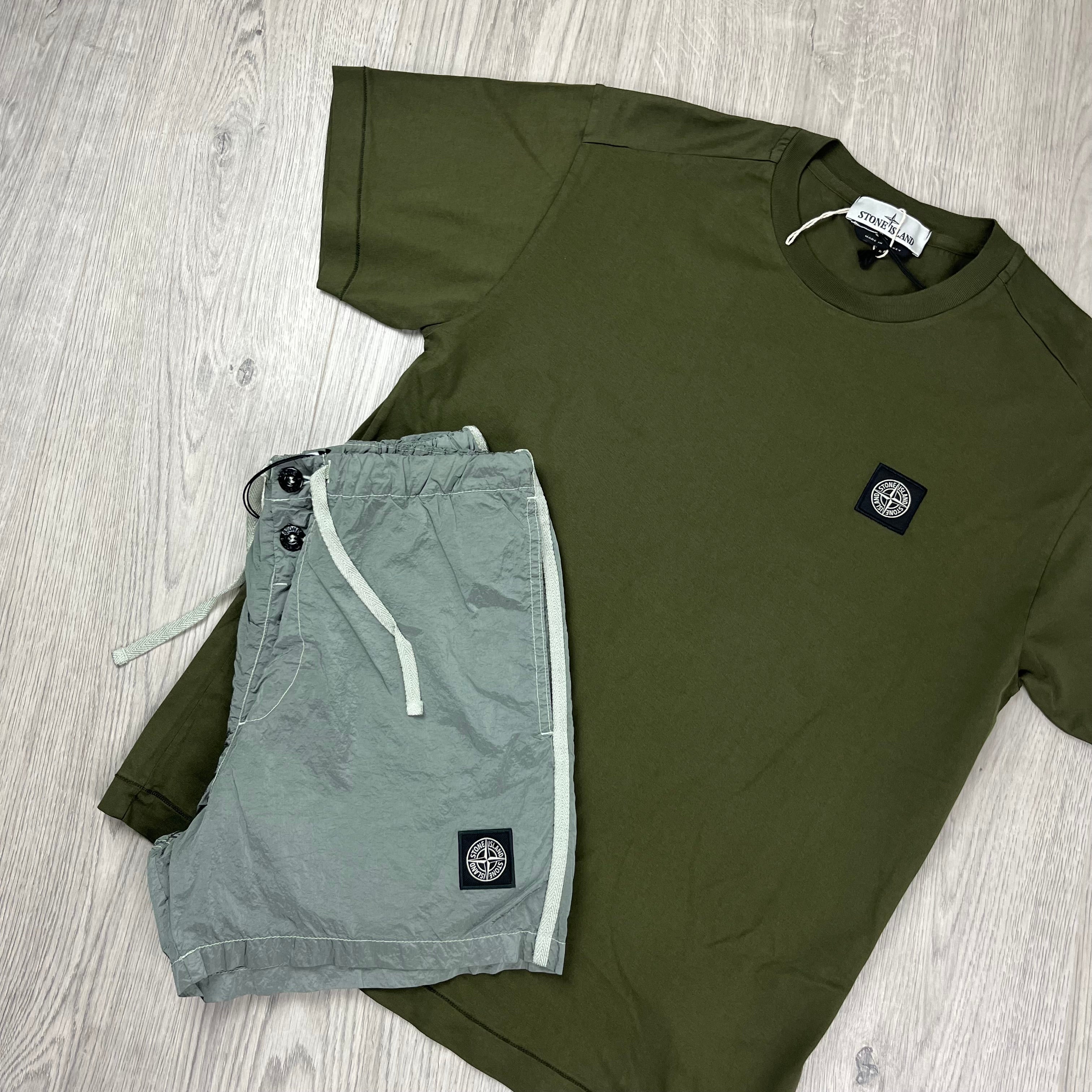 Stone Island Holiday Set - Olive/Sage Ironleague
