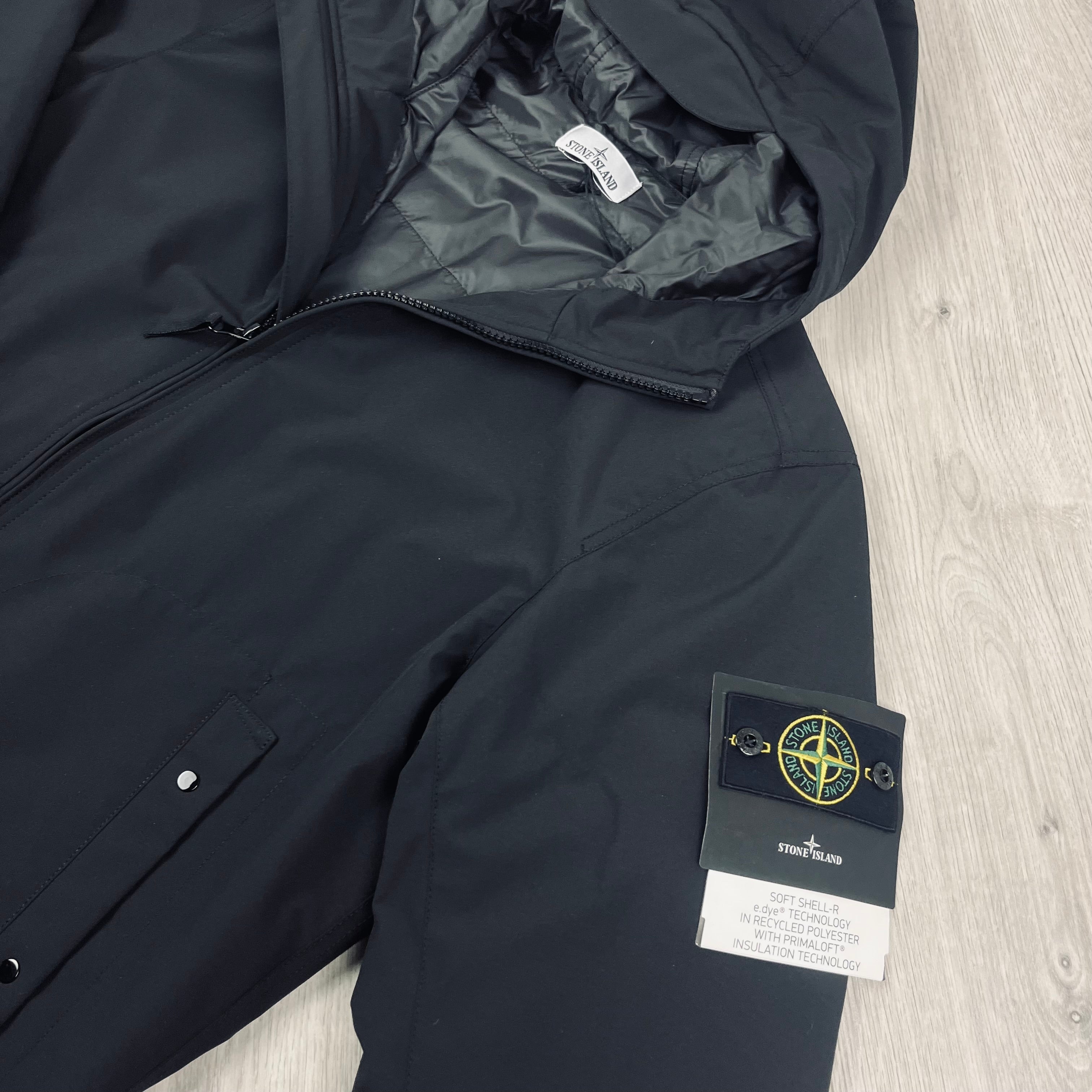 Stone Island PrimaLoft Jacket - Black Ironleague