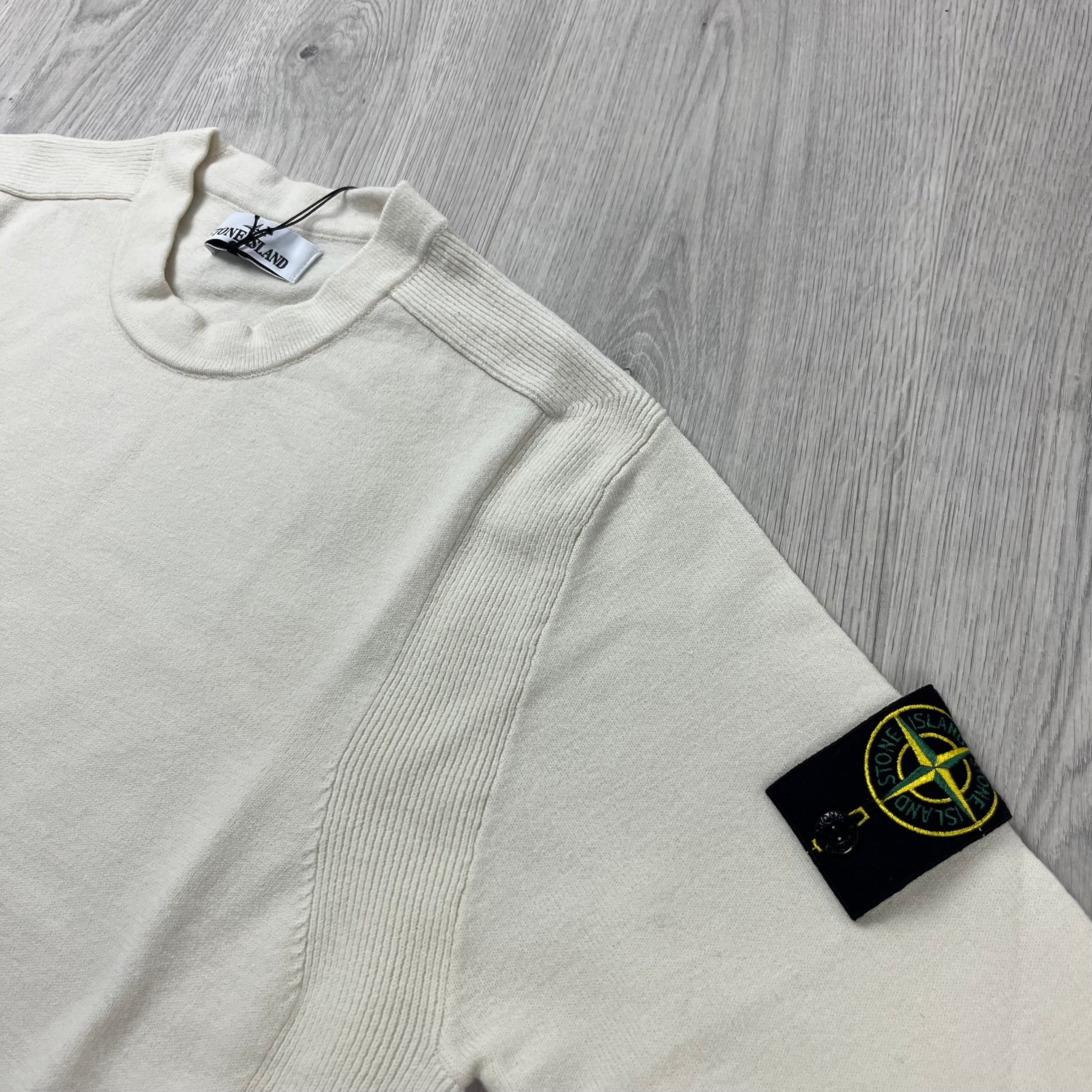 Stone Island Knit Sweatshirt - Plaster Ironleague