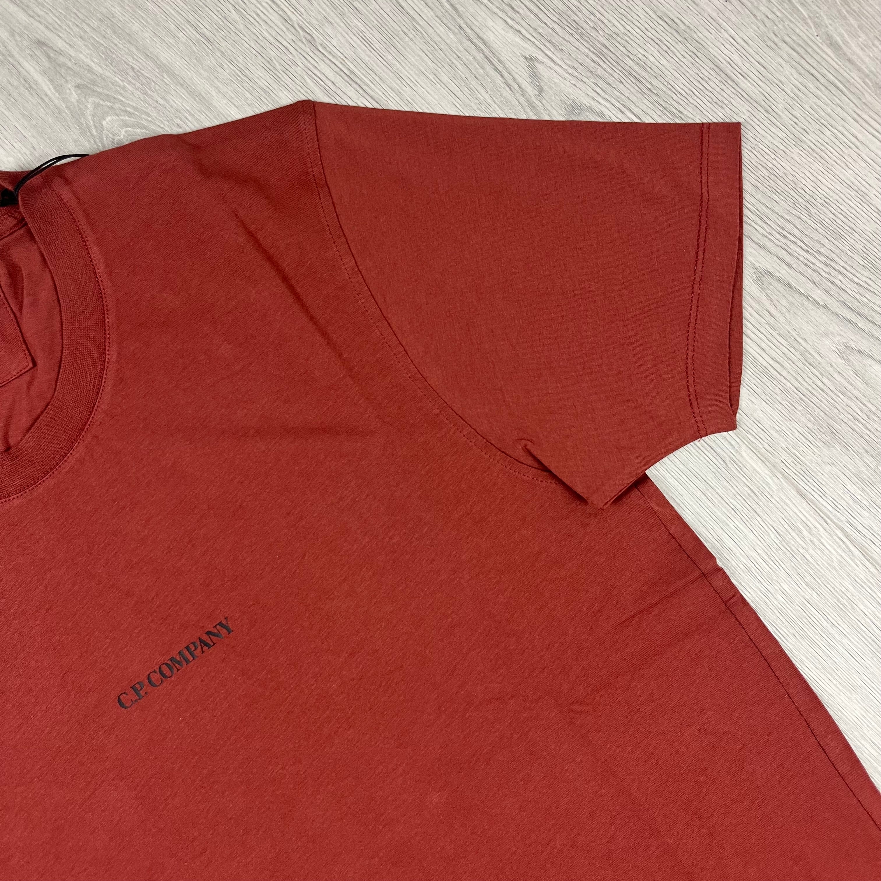 CP Company Printed T-Shirt - Henna Ironleague
