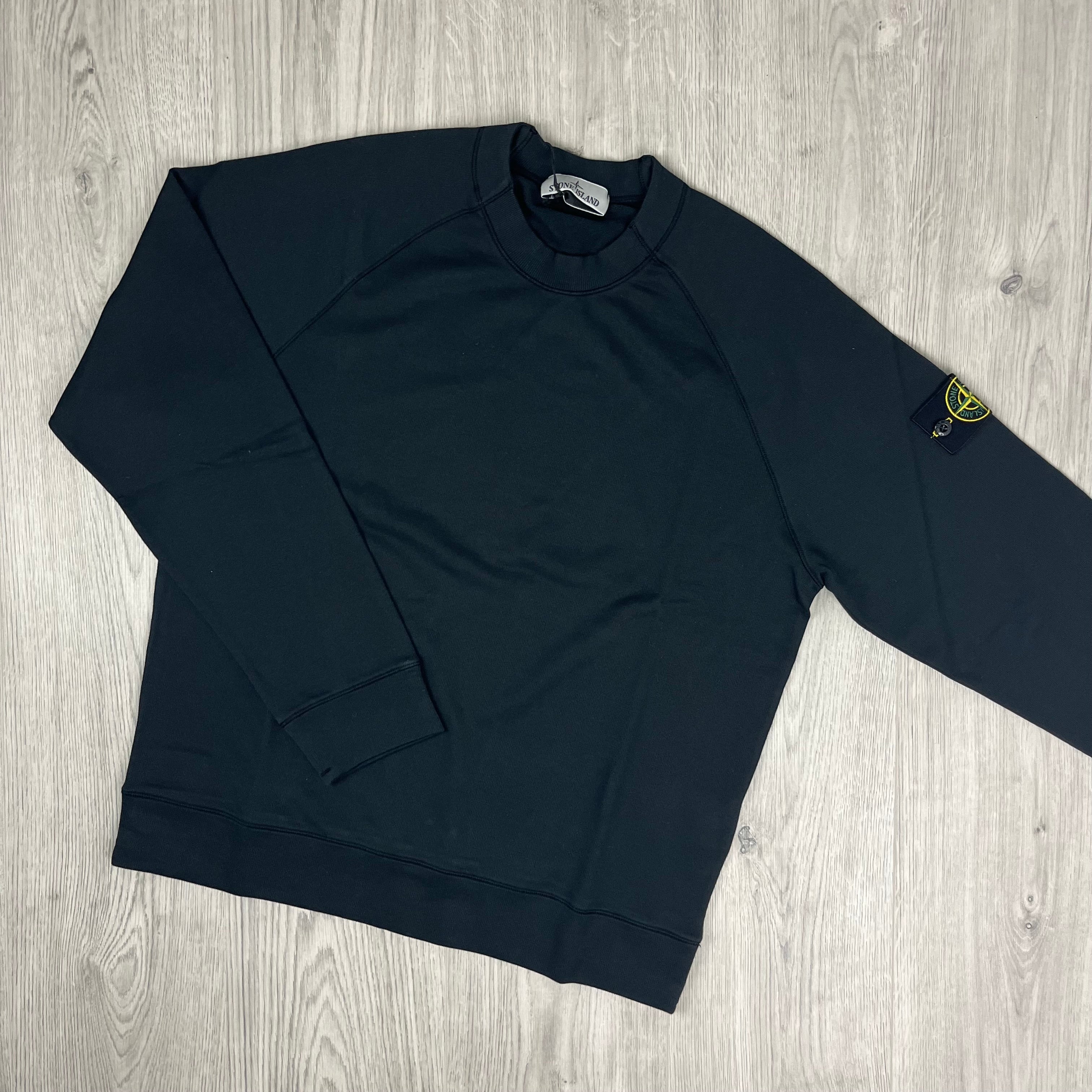 Stone Island Light Sweatshirt - Black Ironleague