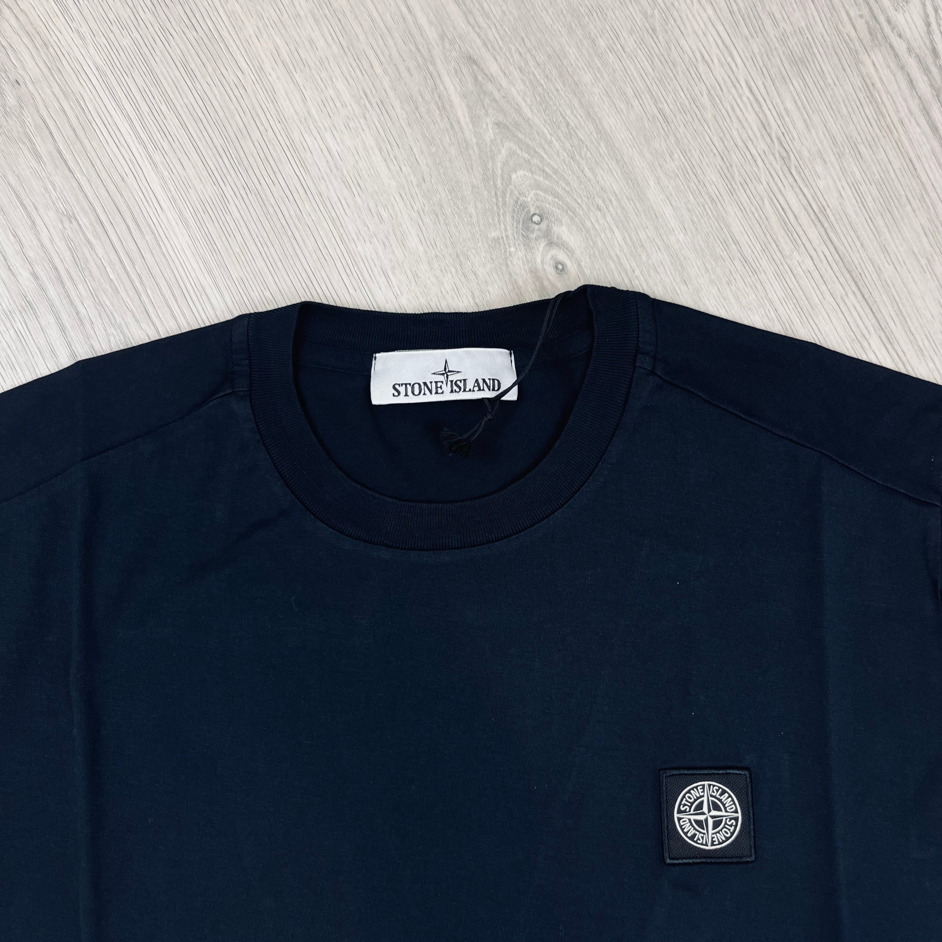 Stone Island Patch T-Shirt - Navy Ironleague