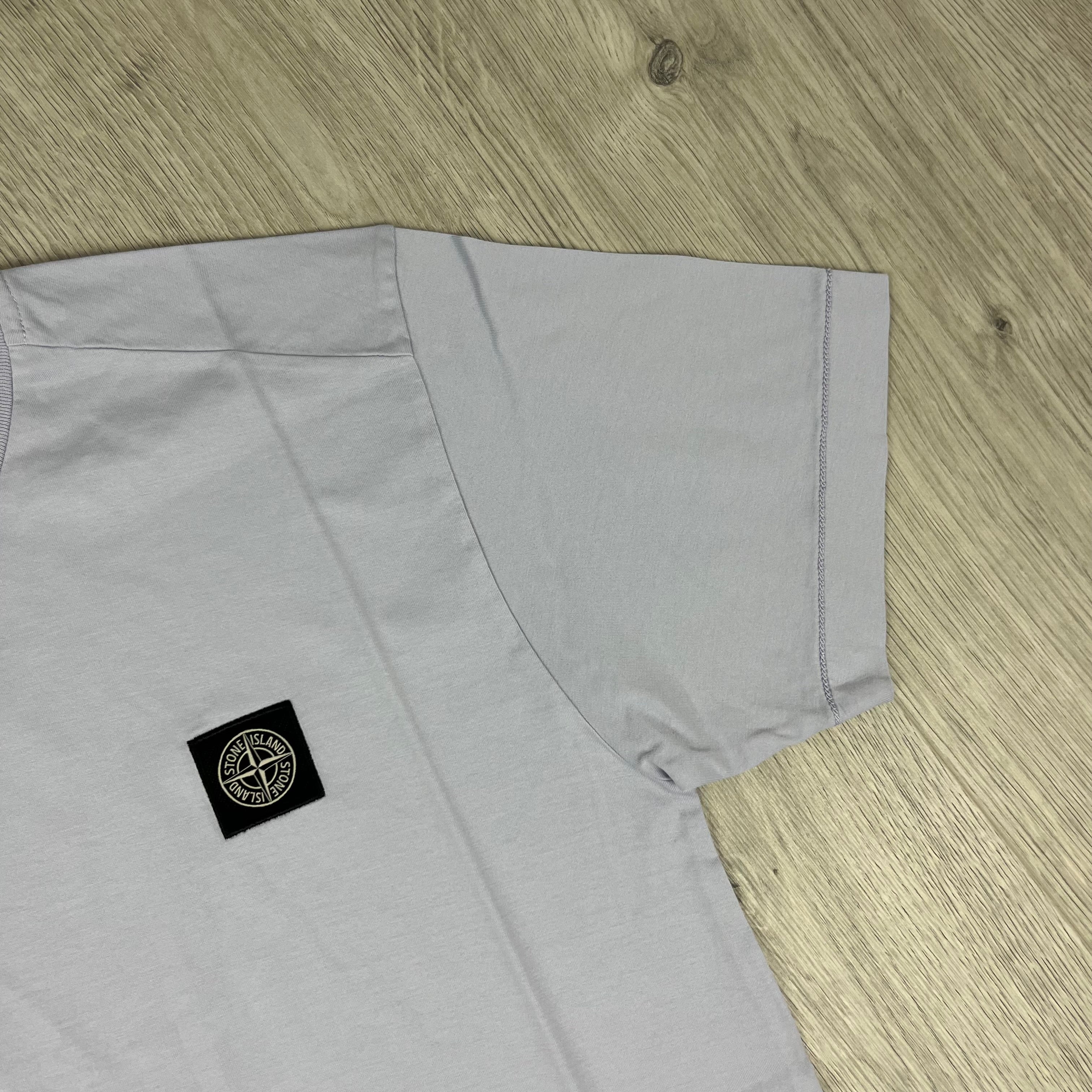Stone Island Patch T-Shirt - Lilac Ironleague