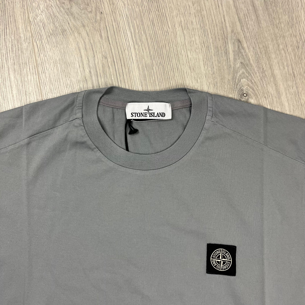Stone Island Patch T-Shirt - Grey Ironleague