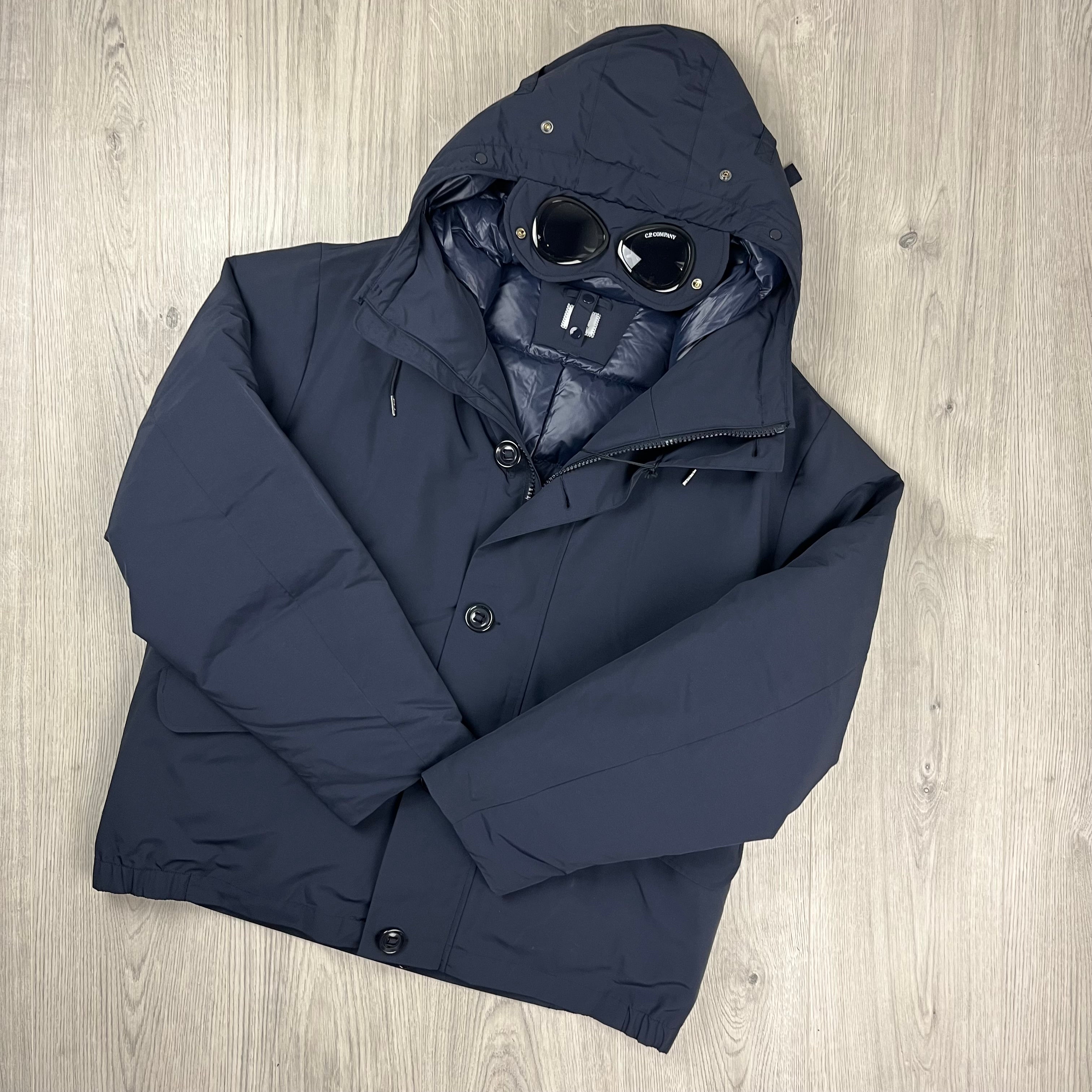 CP Company Micro-M Goggle Jacket - Navy Ironleague