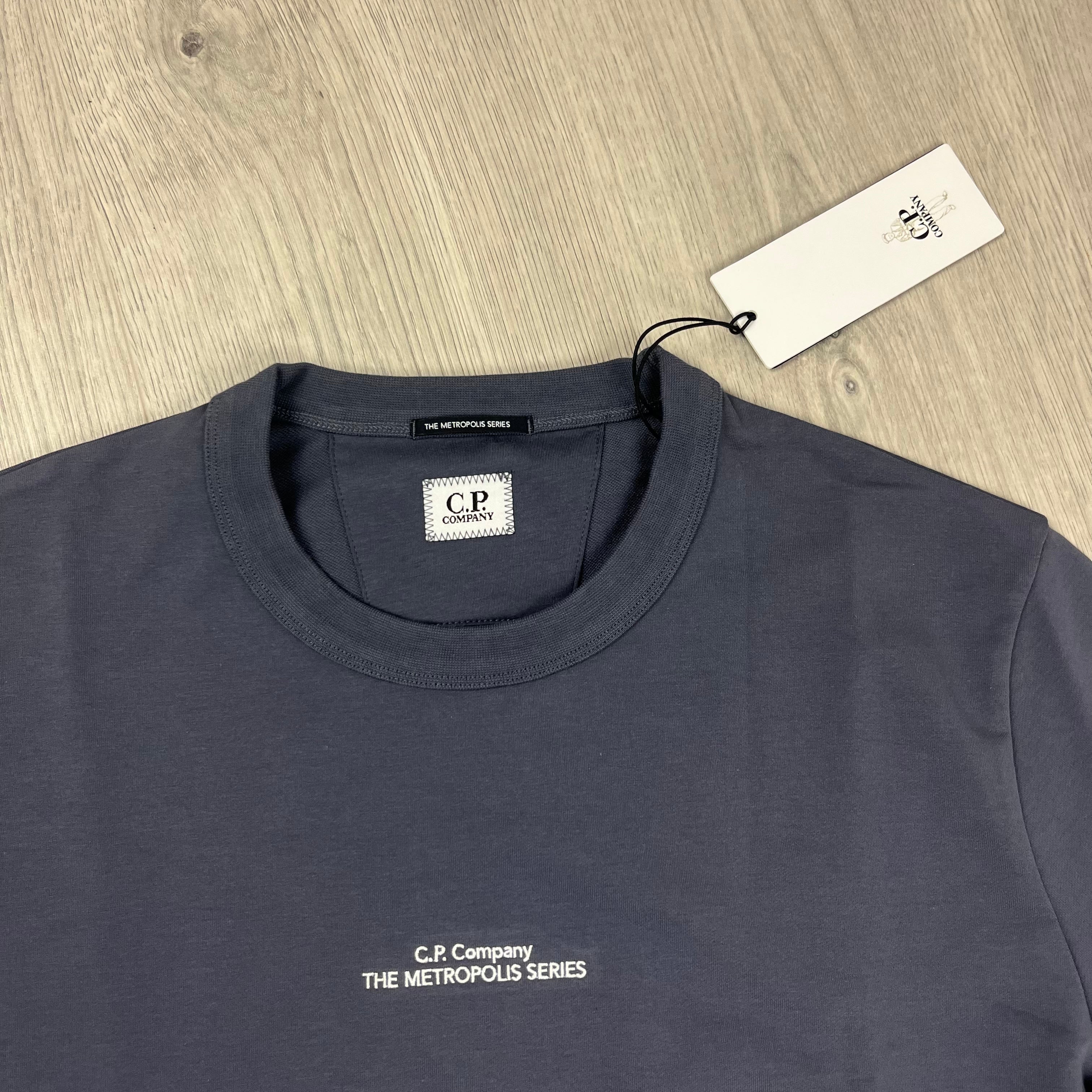 CP Company Metropolis Sweatshirt - Ombre Blue Ironleague
