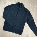 CP Company Knit Zip Fleece - Aegean Blue Ironleague