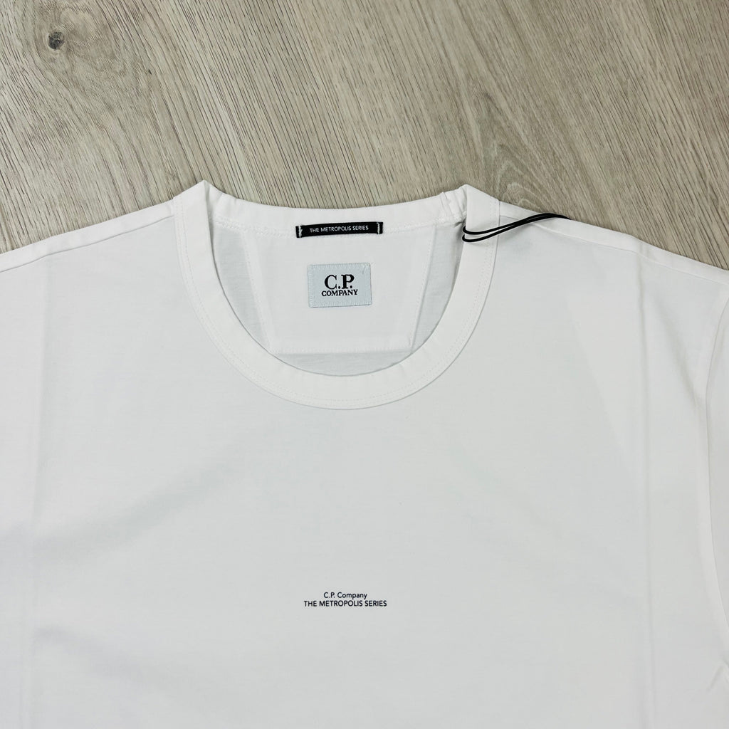CP Company Metropolis T-Shirt - White Ironleague