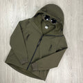 CP Company Shell Goggle Jacket - Ivy Green Ironleague