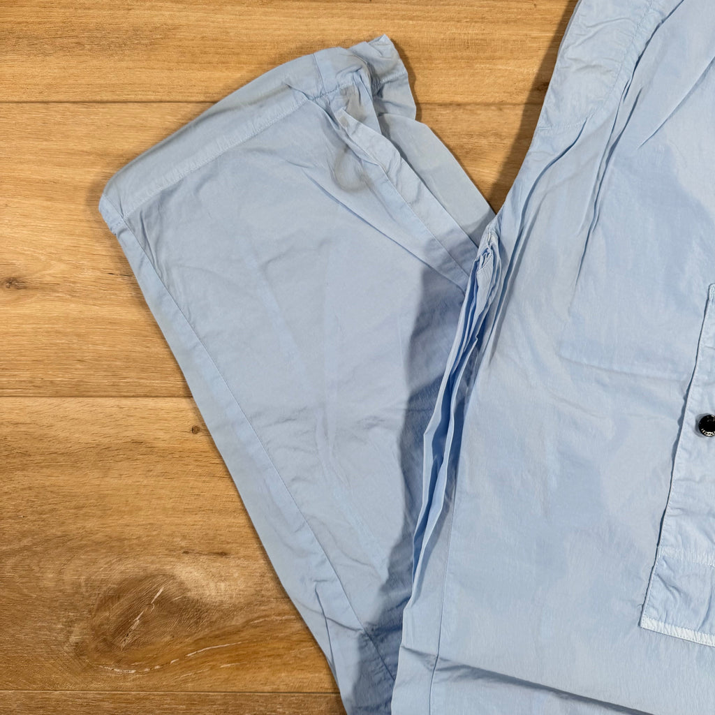 CP Company Chrome-R Regular Lens Cargo Pants in Cerulean - Light Blue Ironleague