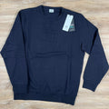 CP Company Diagonal Raised Logo Sweatshirt in Navy Ironleague