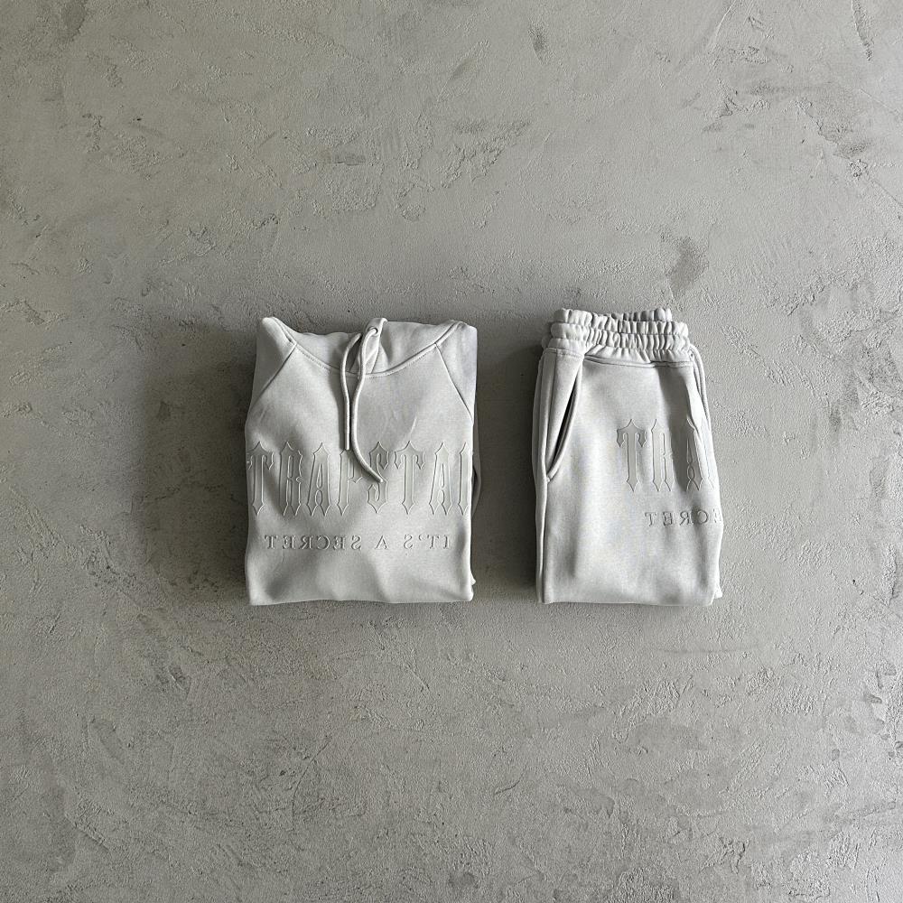 Trapstar Gel Print Decoded Tracksuit - Grey Ironleague
