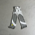 Corteiz Scarf - Grey/White Ironleague