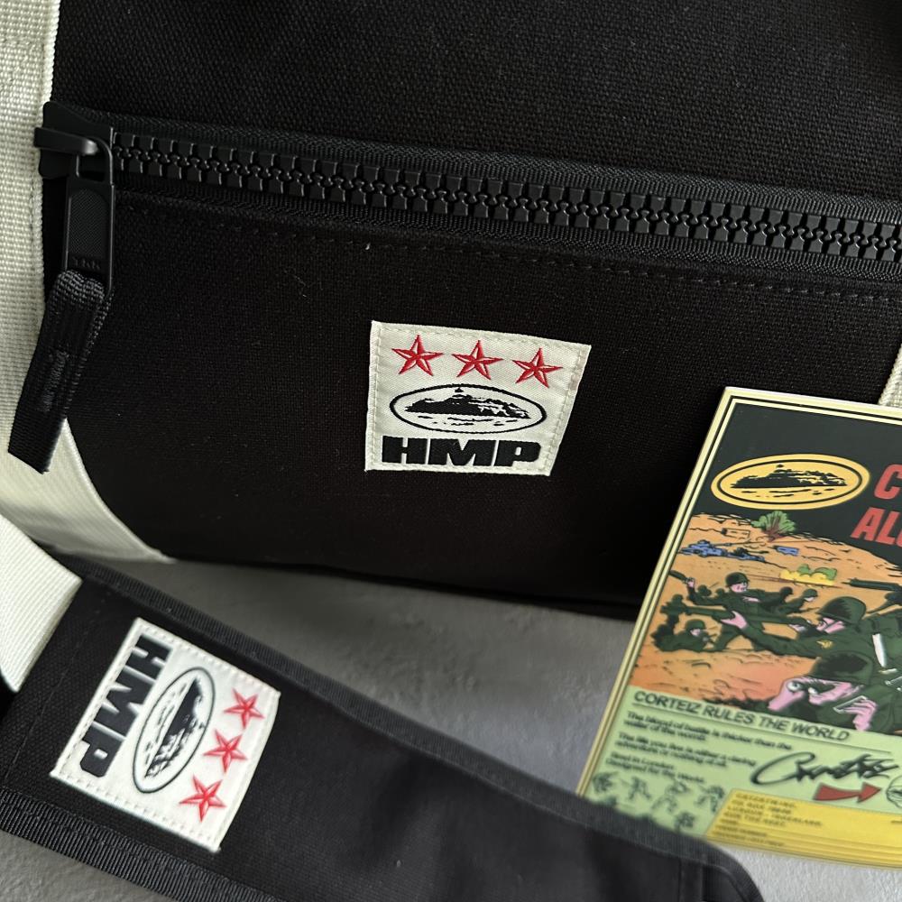 Corteiz HMP Alcatraz Duffle Bag - Black Ironleague