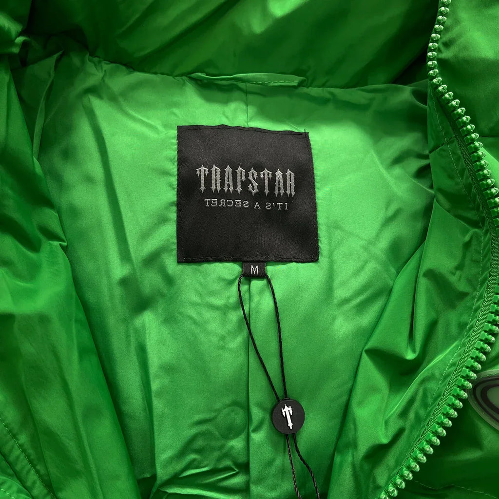 Trapstar Hyperdrive Puffer Jacket - Green Ironleague