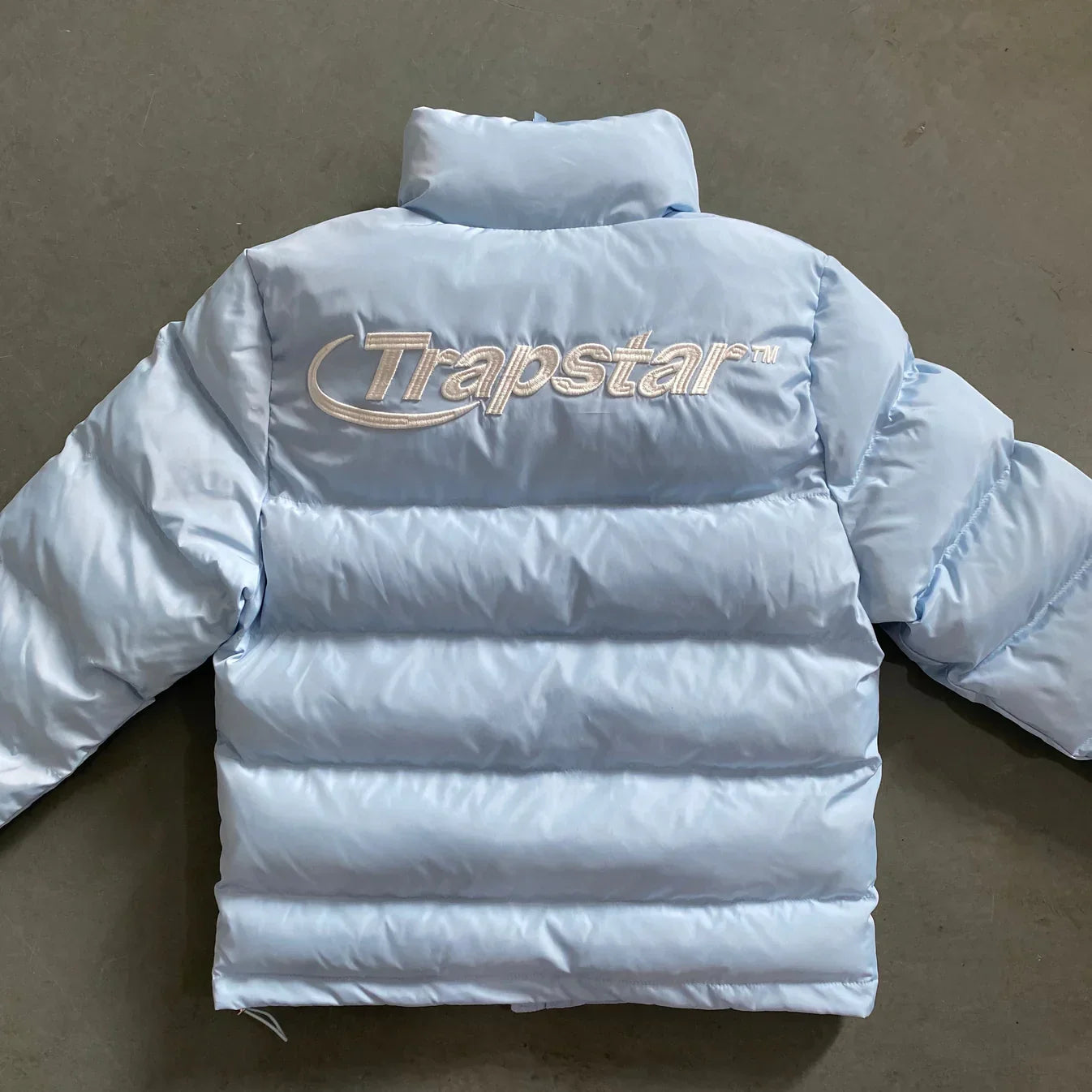 Trapstar Hyperdrive Puffer Jacket - Ice Blue Ironleague