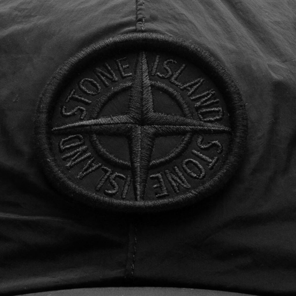 Stone Island 6-Panel Cap - Black