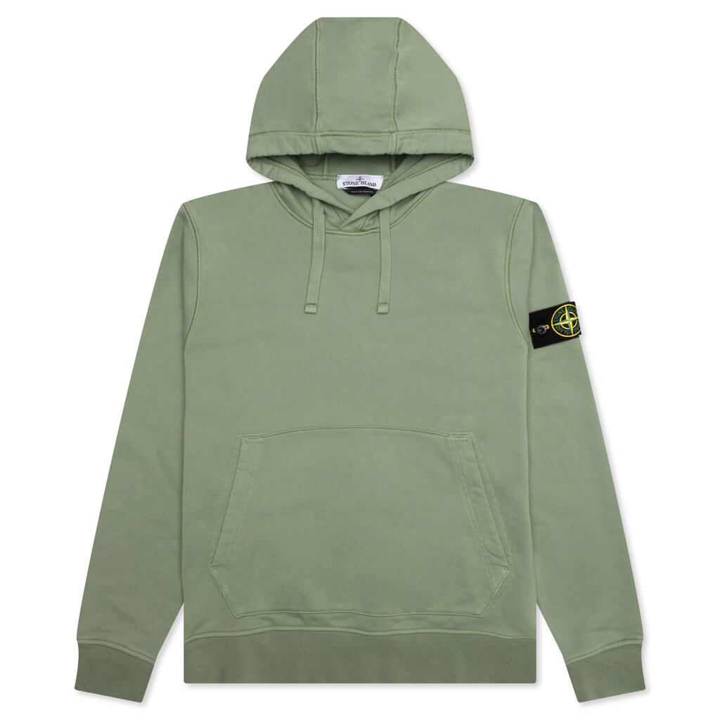 Stone Island Hooded Sweatshirt - Sage