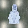 Trapstar Hyperdrive Detachable Hooded Puffer Jacket - Ice Blue Ironleague