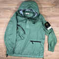 Stone Island Membrana 3L TC Anorak Jacket in Mint Ironleague