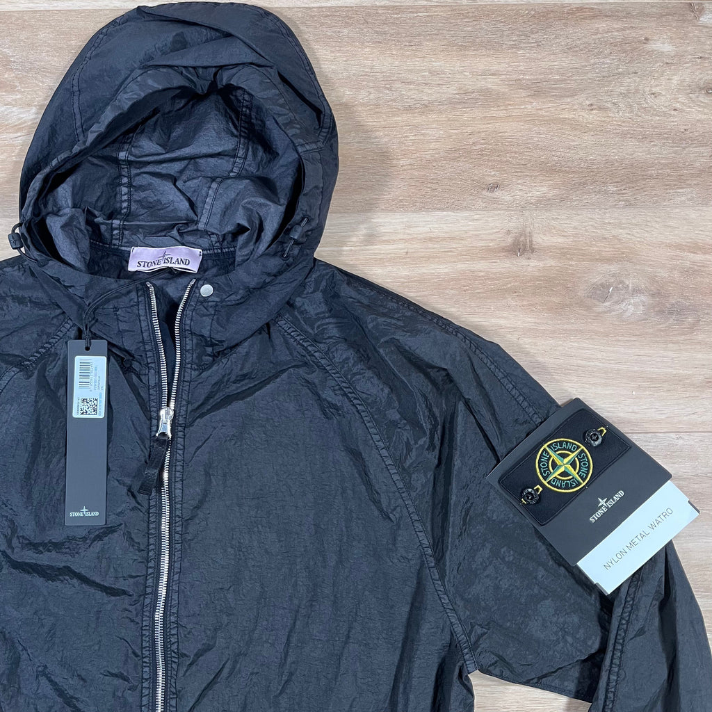 Stone Island Nylon Metal Watro TC Jacket in Black Ironleague