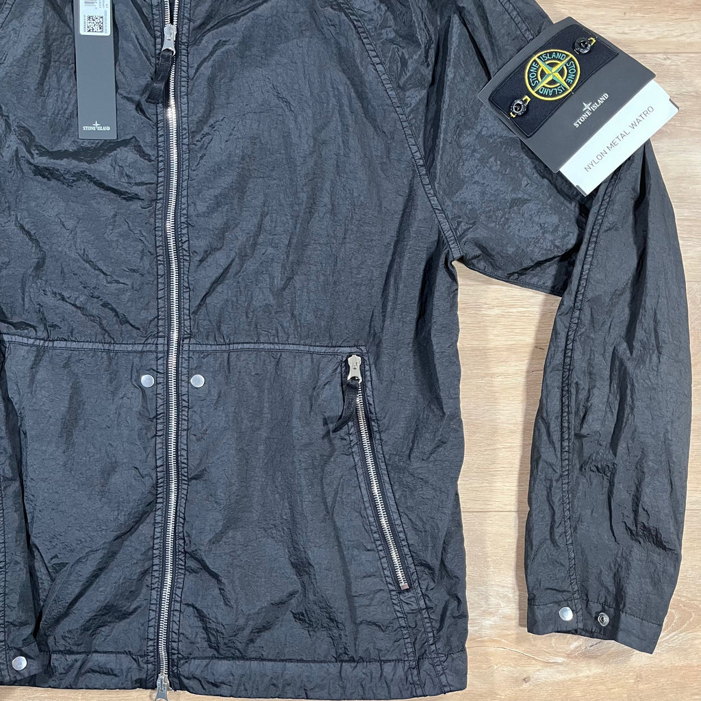 Stone Island Nylon Metal Watro TC Jacket in Black Ironleague