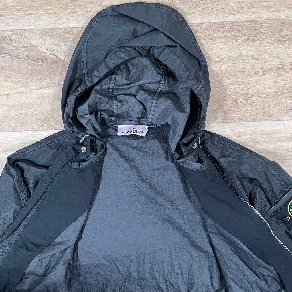 Stone Island Nylon Metal Watro TC Jacket in Black Ironleague