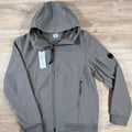 CP Company Shell-R Lens Jacket in Walnut Ironleague
