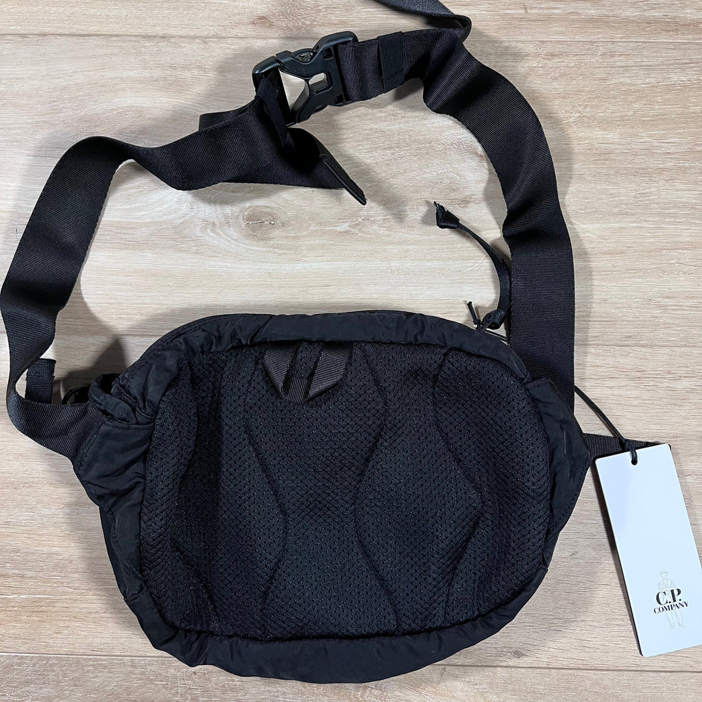 CP Company Nylon Crossbody Lens Bag in Black Ironleague