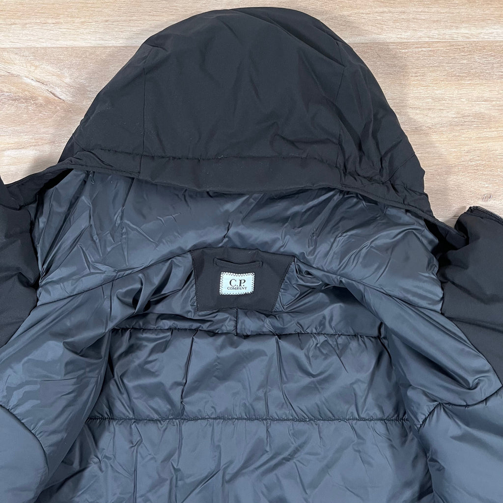 CP Company Pro-Tek Padded Lens Jacket in Black Ironleague
