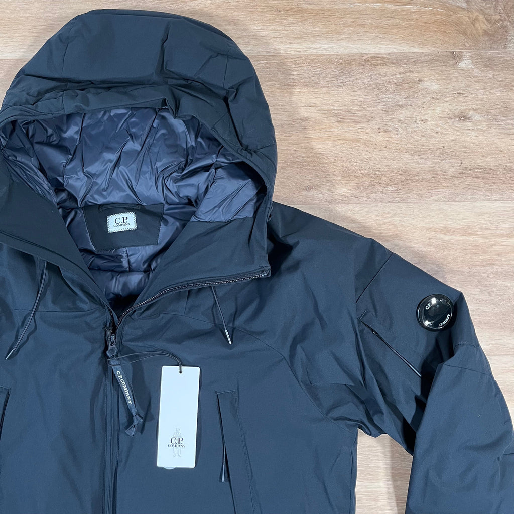 CP Company Pro-Tek Padded Lens Jacket in Navy Ironleague