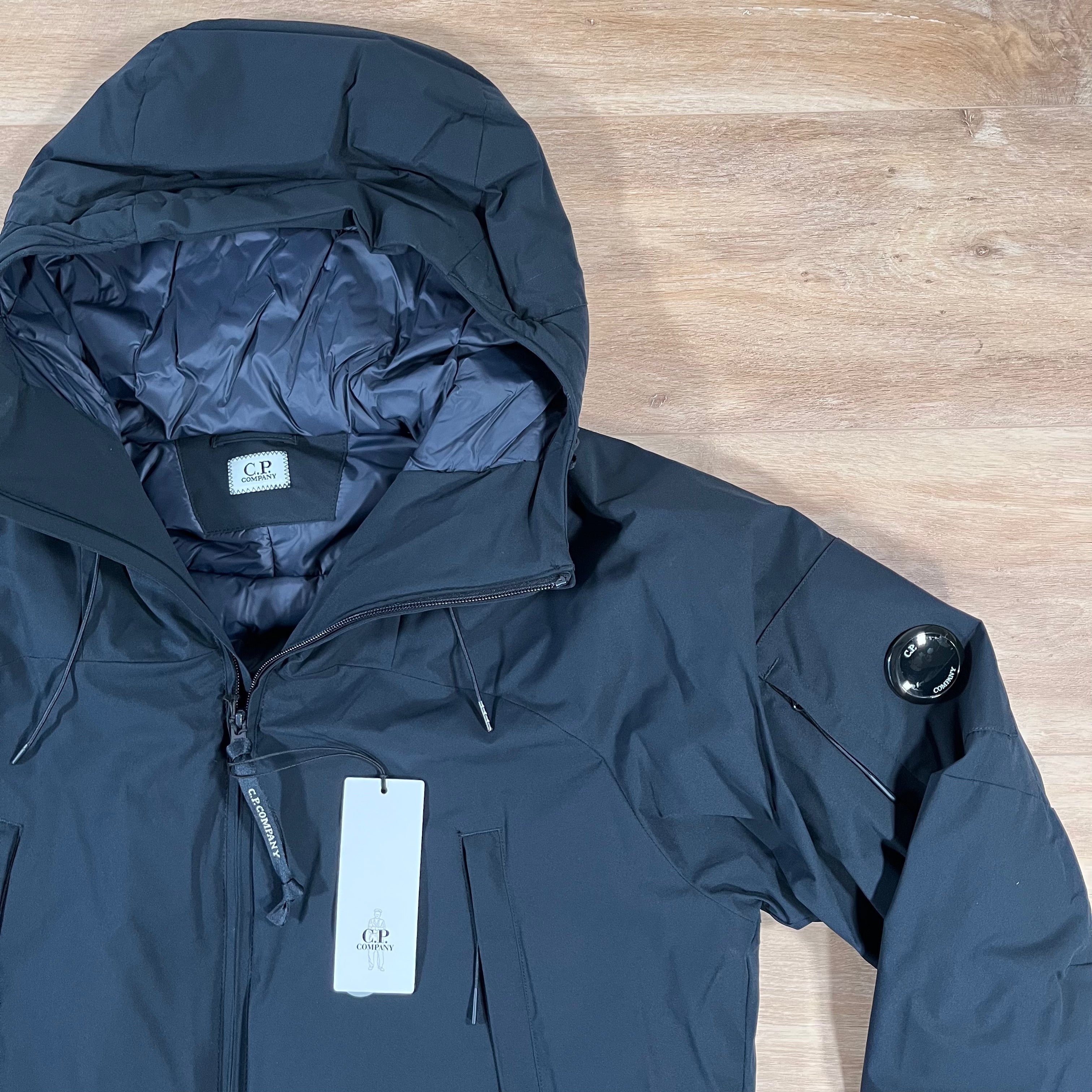 CP Company Pro-Tek Padded Lens Jacket in Navy Ironleague