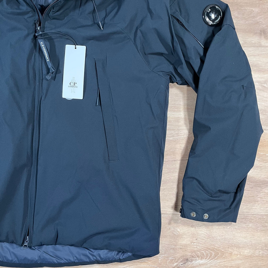 CP Company Pro-Tek Padded Lens Jacket in Navy Ironleague