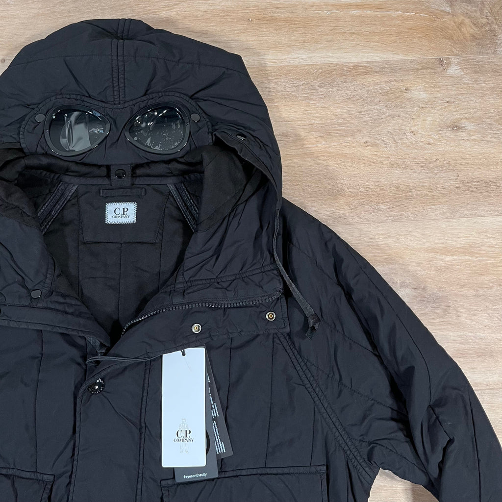 CP Company GD Liner Goggle Jacket in Black Ironleague