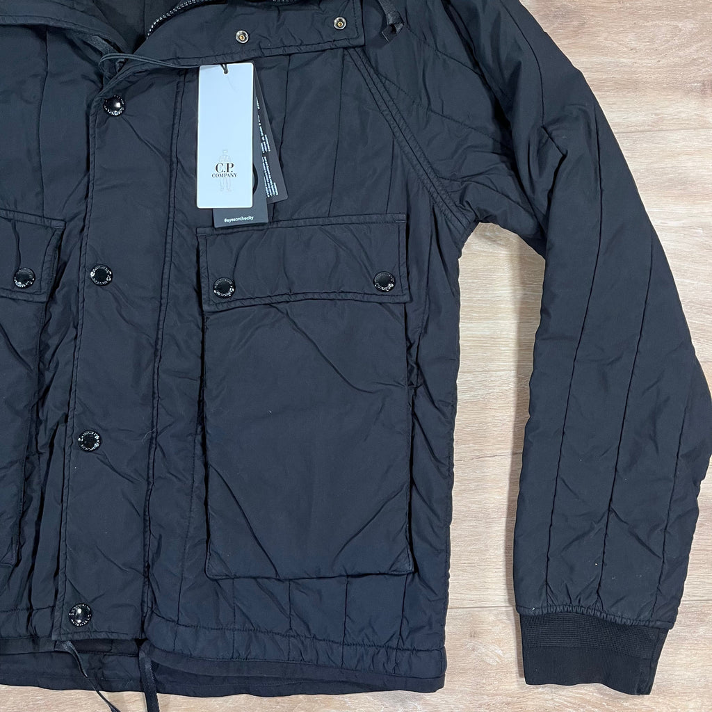 CP Company GD Liner Goggle Jacket in Black Ironleague