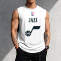 FINAL SALE - NEW CUSTOMIZED NBA29 UJZ UTAH JAZZ TANKTOP & GYM SHIRT