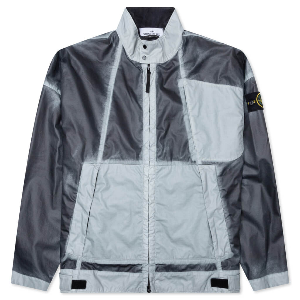 Stone Island Biker Jacket - Sky Blue