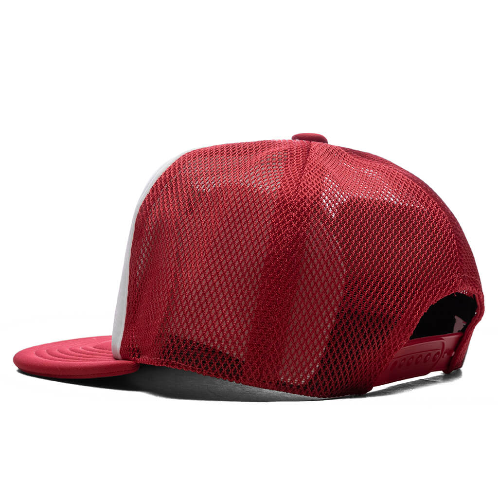 A BATHING APE Kid's Bape STA Mesh Cap - Red