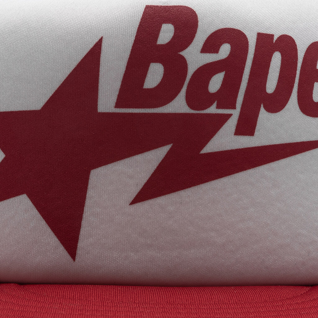 A BATHING APE Kid's Bape STA Mesh Cap - Red
