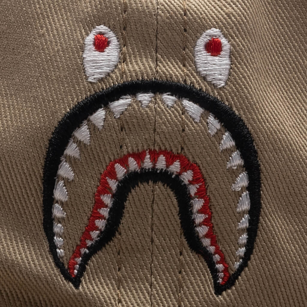 A BATHING APE Kid's Shark Cap - Beige