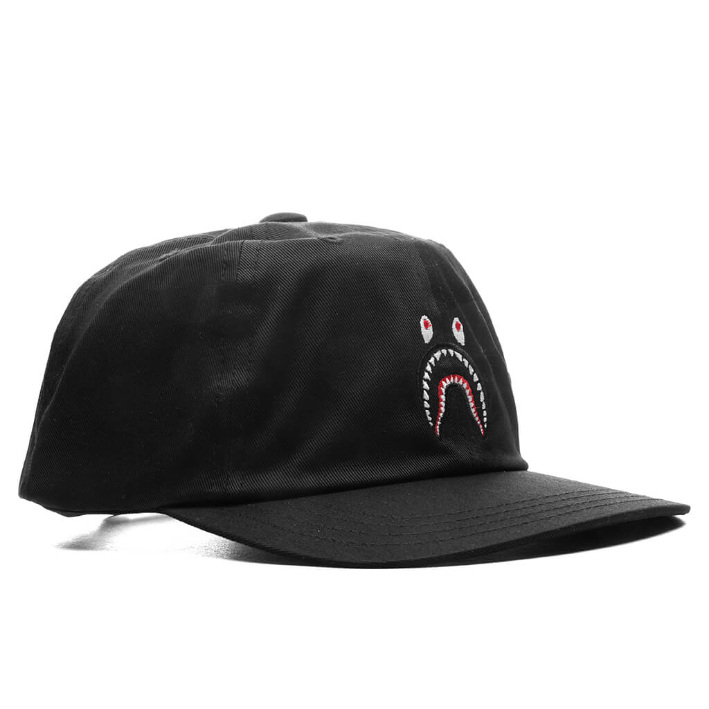 A BATHING APE Kid's Shark Cap - Black