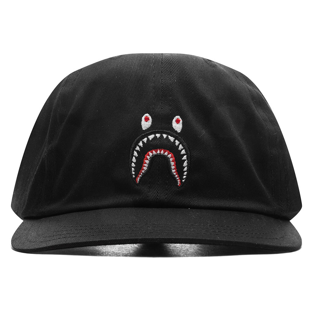 A BATHING APE Kid's Shark Cap - Black