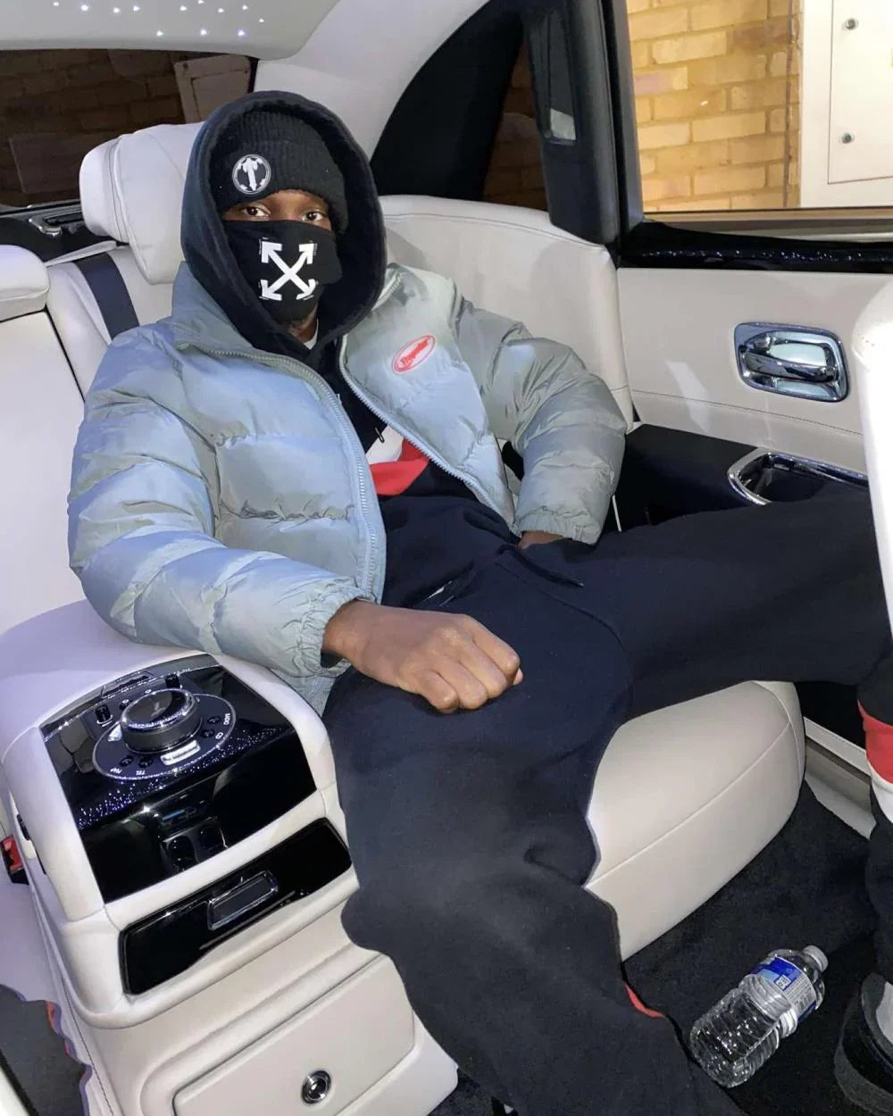 Trapstar Hyperdrive 2.0 Bomber Jacket - Light Grey Ironleague