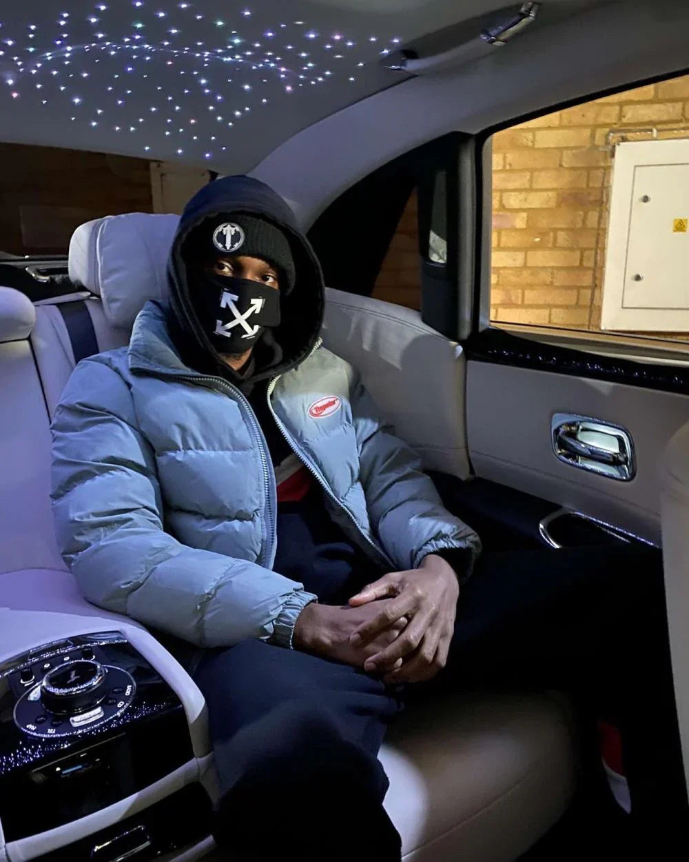 Trapstar Hyperdrive 2.0 Bomber Jacket - Light Grey Ironleague