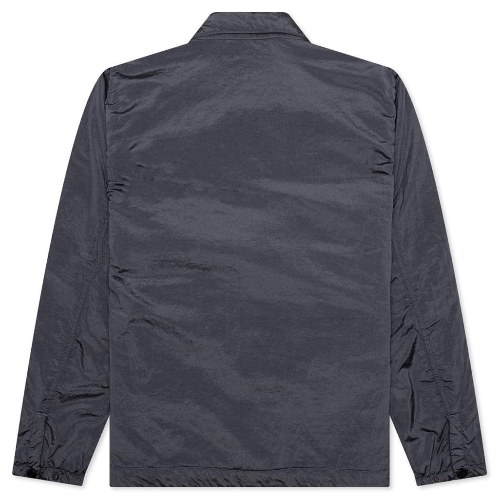 Stone Island Nylon Coach Jacket - Lead Grey