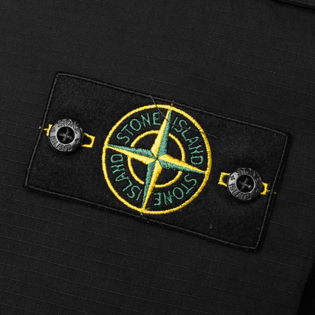 Stone Island Loose Fit Cargo Pants - Black