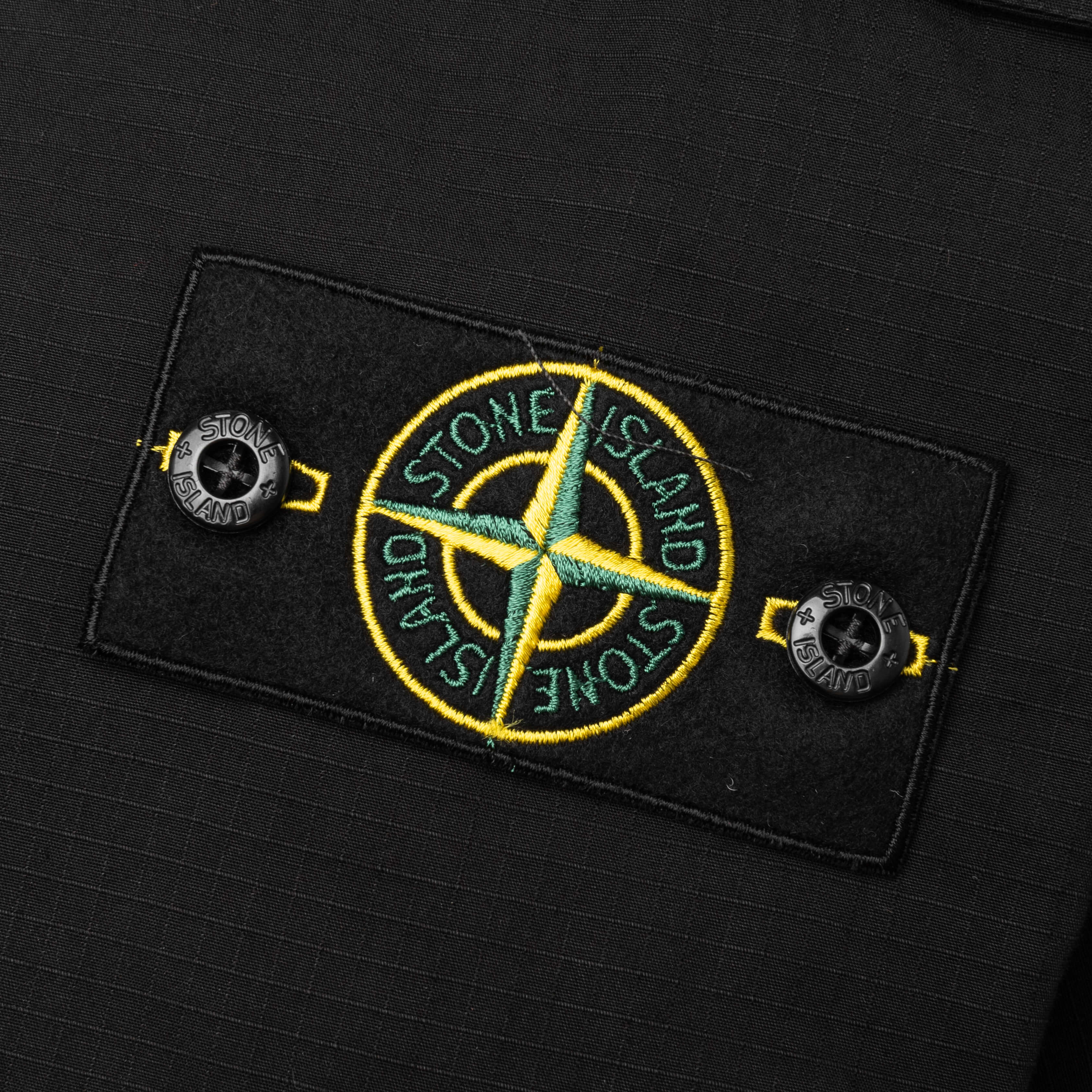 Stone Island Loose Fit Cargo Pants - Black
